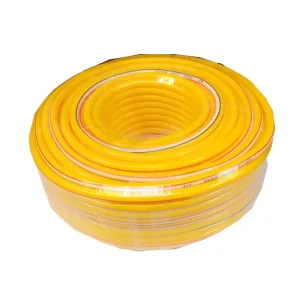 50ft Flexible PVC Garden Water Hose Pipe with Weaving Enhancement for Irrigation & Reels