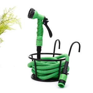 50ft Latex Flexible Expandable Garden Hose Reel with 3/4″ Diameter