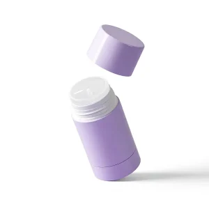 50ml 50g Luxury Cylinder PP Plastic Screw Cap Deodorant Stick Container Twist up Solid Sunscreen Antiperspirant Tube