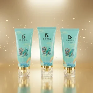 50ml 60ml Luxury Cosmetic Tubes Plastic Screw Cap Custom Color Hand Cream Face Cream Skincare Serum Empty Packaging Custom Logo