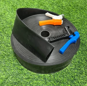 50mm 125mm PE Layflat Hose Pipe for Irrigation System Flexible Water Discharge Tube for Agriculture