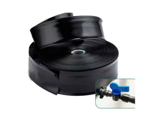 50mm-125mm PE Layflat Hose Pipe for Irrigation System Flexible Water Discharge Tube for Agriculture