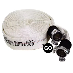 50mm 65mm 80mm 1.5 Inch 2.5 Inch 100m Fire Fighter Hose Polyester PVC Fire Hose