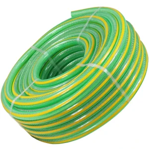 50mm PVC Clear Plastic Vinyl Tubing Fiber Braided Reinforced PVC Tube Pipe Hose for Water Transfer