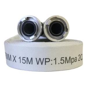 50mm Wp 15 Bar EPDM Bare Hose 65mm X 30m 13Bar Water Fire Hose with Flexible Coupling Rubber Layflat Tube SL SL EPDM