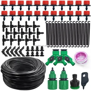 5M-20M Automatic Watering Garden Hose Micro Drip Watering Kits Adjustable Nozzle Garden Supplies System Water