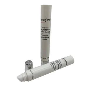 5g 10g 15g 20g Custom PE Plastic Round Tube Empty Cosmetic Container for Eye Cream Packaging