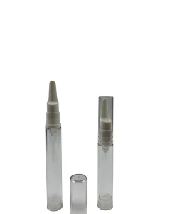 5ml 10ml 12ml 15ml Airless Bottles Plastic Cosmetic Airless Packaging Lotion Serum Airless Pump Bottle Airless Bottle
