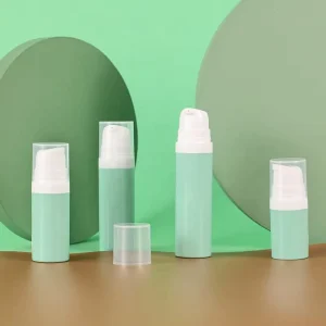 5ml 10ml 15ml Airless Lotion Bottle Cosmetic Plastic Bottles Custom Print Vacuum Bottle