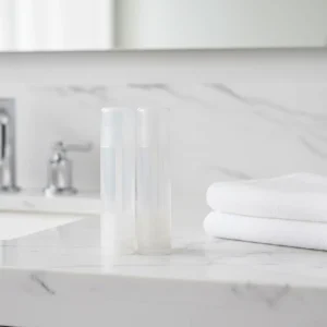 5ml 15ml Cylinder Deodorant Container PP Plastic Lip Balm Tube Bottle with Screen Printing and Easy Open End