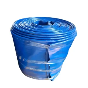 6 12 Inch Flexible PVC Lay Flat High Pressure Water Hose 1.5 2.2mm Thickness for Irrigation Custom Length Cutting Service