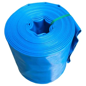 6-18 Inch Heavy PVC Lay Flat Water Hose Flexible Hose Irrigation Lay Flat Hose Customizable Length Size and Color