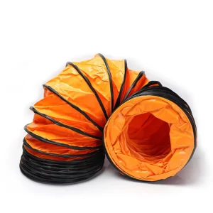 6″-32″ Portable Waterproof Ventilation Flexible Air Duct Pipe Ventilation Duct Hose PVC Material Flexible Air Duct for Industrial
