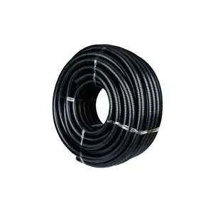 6-63mm PA66 PE Corrugated Conduit Ultra Wide Temperature Resistant Combustion-Proof Flexible Black Waterproof Plastic Hose