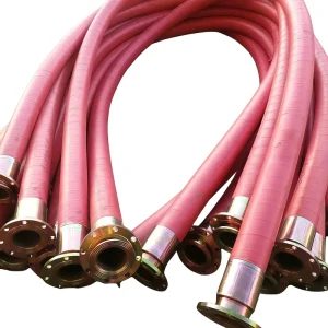 6 8 10 12 14 16 18 20 22 24 Inch Wear Resistant Flexible Large Diameter Wire Braided Rubber Drainage Hose Flange Cutting Service