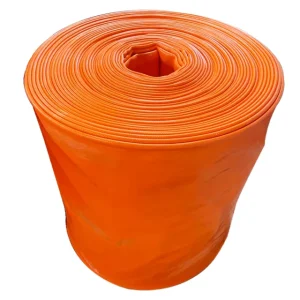 6/8/10/12/14/16/20 Inch PVC Coated Discharge Hose Water Pipe 3-6bar Working Pressure 6-9bar Burst 2.0-4mm Thickness -20C-80C