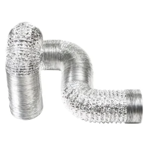 6″ 8″ 10″ 12″ Inch Flexible Aluminum Collapsible Ventilation Air Ducting Conditioning Duct Hose Pipe