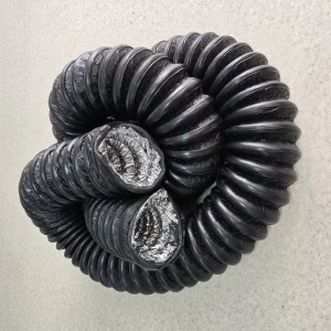 6 Inch (160mm) Insulated Flexible Ventilation Duct 6m Exhaust Hose for Heating Ventilation Air Conditioning (HVAC) Systems