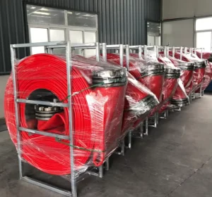 6 Inch Continuous Manure Transfer Drag Fertilizer Transfer TPU Polyurethane Layflat Hose Factory Supplier