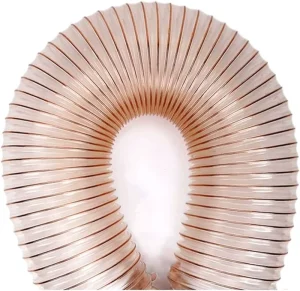 6 Inch Custom Cutting Service PU Steel Wire PVC Spring Ducting Air Flexible Hose Pipe Rubber Hoses