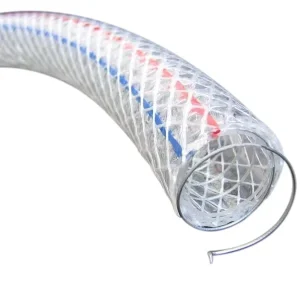 6 Inch Reinforced PVC Clear Vacuum Hose Steel Wire Hose for Demanding Fluids