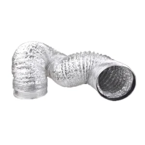 6 Inch Round Smoke Pipe Duct Hose BBQ Exhaust Flexible Heat Resistant HVAC Systems Part