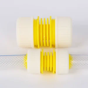 6 Point PVC Water Pipe Repair Connector 20mm Threaded for Garden Hose and Car Wash Faucet Connection