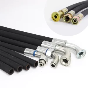 600PSI High Temperature Oil Resistant Braided Steel Wire Air Hose