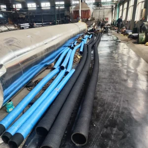 Large Diameter 400mm Steel Wire Reinforced EPDM Rubber Hose for Agriculture Water Suction Discharge Anti Corrosion Aging