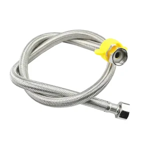 60cm Flexible Stainless Steel Braided Plumbing Hoses High Pressure Anti Leak Design Modern Bathroom Kitchen Faucet Pipe Toilets