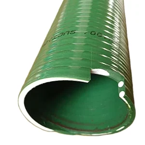 64mm Flexible PVC Helix Water Pump Suction Discharge Spiral Tube Hose with 2-8bar Pressure ISO Certified