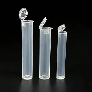 65mm 73mm 80mm Custom Pop Top Plastic Tubes with Air Tight Seal for Pill Packaging