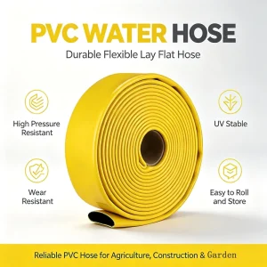 6inch 7inch Heavy Duty TPU PVC Material Flexible Lay Flat Hose for Industry and Agriculture