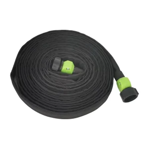 7.5m 15m Garden Soaker Hose Kit Drip Irrigation 600D and 300D Mixed Polyester Fibre Flat Soaker Hose Pipe