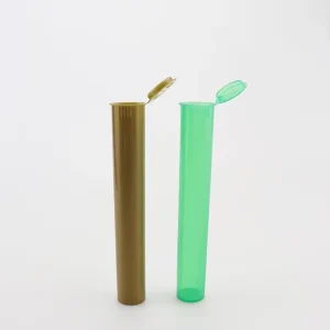 73mm 98mm 109mm 116mm 120mm 150mm Pop Top Tube Plastic Packaging for Cigarette Smoking Accessories Plastic Bottles Category