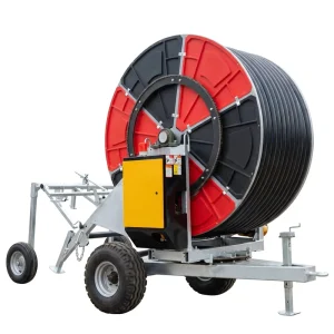 75 300 Hose Reel Irrigator Travelling Rain Gun Sprinkler Machine Water Saving Irrigation Equipment For Farm Crops Agriculture