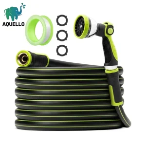 75ft 150ft 200ft Customized PVC Water Garden Hose Pipe Telescopic Handle Adjustable Freestanding Available