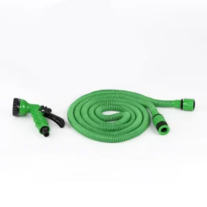 75ft Lightweight Flexible Expandable Car Wash Water Hose with 7 Function Spray Nozzle Anti UV and Anti Corrosion Garden Hose Reel