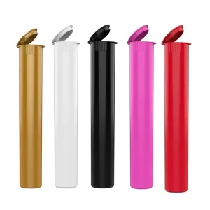 78mm 90mm 98mm 116mm Custom Color Silk Screen Printed Pop Top Cone Pre Child Resistant PP Plastic Package Use
