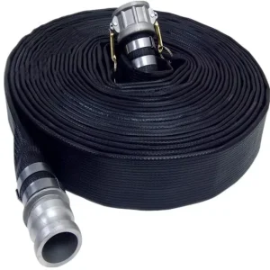 8-16 Bar Working Pressure High Pressure Double Jacket PVC Hose for Fire Truck Industrial Pump Systems