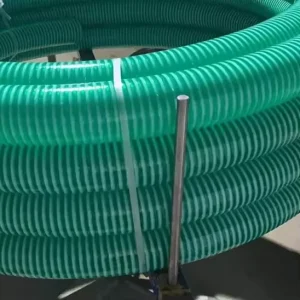 8 Inch Extra Large Diameter High Flow Spiral Reinforced PVC Suction Hose Anti Vacuum Structure Flexible Durable for Large Pump
