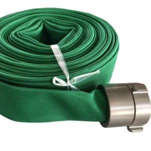 8 Inch Fire Lay Flat Hose Pipe Water Discharge Pump Layflat Hose Cotton Canvas Fire Hose