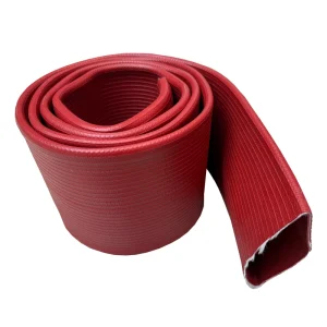 8 Inch NBR Rubber Lay Flat Water Hose 30m Length 10 Bar Pressure Burst 30 Bar Agriculture Irrigation Discharge
