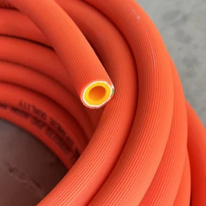 8.5mm 10mm 3 Ply Braided Agricultural Irrigation PVC High Pressure Power Spray Hose