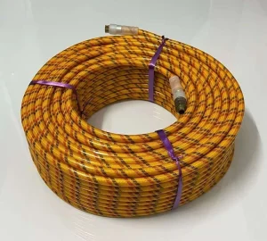 8.5mm Agriculture PVC High Pressure Power Spray Hose 25-100ft or Customized160 Bar 7.5-13″ Cutting shandong weifang