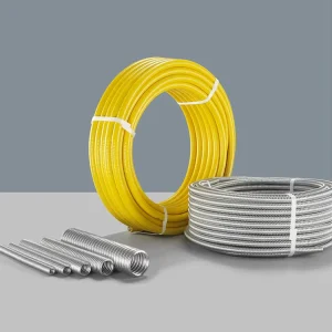 8.SUS304 Food Grade Stainless Steel Corrugated Flexible Gas Hose Tube Connector Pipe for Kitchen Use Modern CSA Certificate
