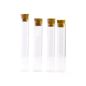 84mm 98mm 115mm 120mm Child Resistant Glass Tube Plastic Tube Pill Vial Black White Clear Transparent Custom Printing