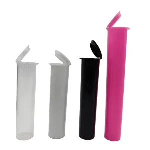 87mm 90mm 98mm 109mm 116mm 120mm 150mm Plastic Child Resistant Pop Top Plastic Pre Tube Roll Medicine Storage Medical Packaging