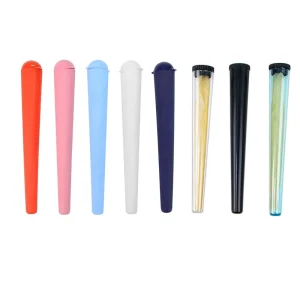 88mm Eco friendly Recyclable Plastic Dispensary Colorful Tube Hot Stamping Child Proof Pop Top for Medicine Factory