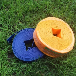 8inch High Pressure Flexible PVC Lay Flat Hose 100m Length UV Resistant for Agricultural & Greenhouse Irrigation
